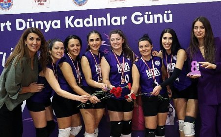 Kadınlar adına “manşet” attılar