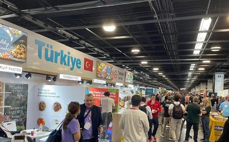 Türk lezzetleri ABD’de EXPO West Fuarı’nda yerini aldı