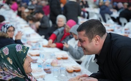 Torbalı Belediyesi’nden Cumhuriyet Mahallesi’nde Dev İftar