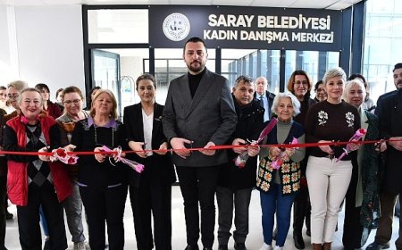 Saray Belediyesi Kadın Danışma Merkezi hizmete açıldı