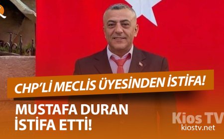 Mustafa Duran Meclis Görevinden İstifa Etti!