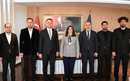 Başkan Çerçioğlu’na Gençlik ve Spor Bakan Yardımcısı Dr. Enes Eminoğlu’ndan Ziyaret