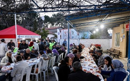 Didim Belediyesi Batıköy Mahallesi’nde İftar Sofrası Kurdu