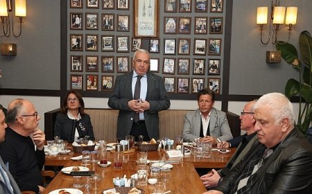 Başkan Şadi Özdemir amatör spor kulüp temsilcileri ile buluştu