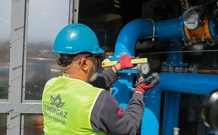 Aliağa’da Doğalgaz Ağı Genişliyor