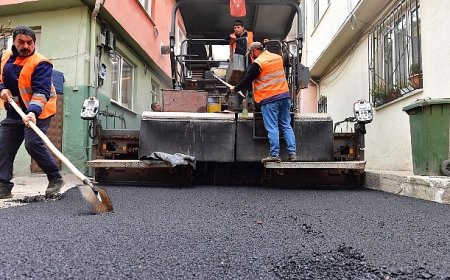 Osmangazi’de Çiftehavuzlar Mahallesi Kına Sokak’a Yeni Asfalt