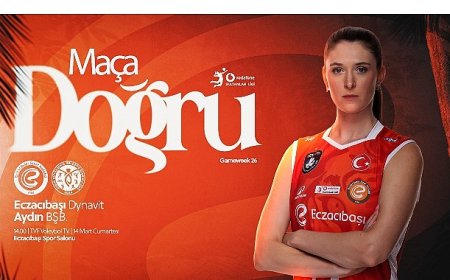 Eczacıbaşı Dynavit’in konuğu Aydın