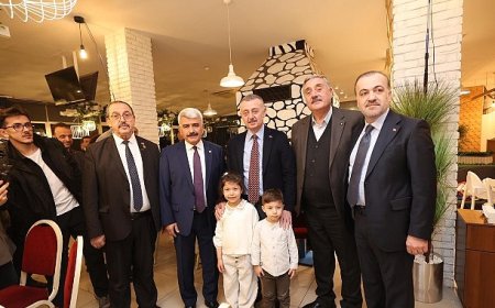 Büyükakın şehit aileleri, gazi ve yaşlılar ile bir araya geldi
