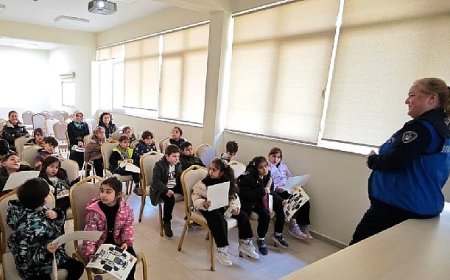 Büyükşehir Zabıtası öğrencilere mesleği tanıttı