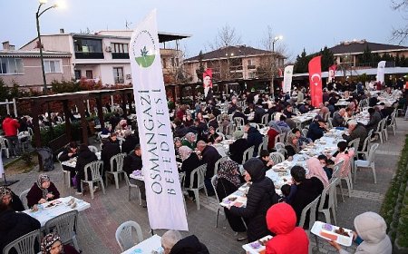 Osmangazi’de Gönül Sofraları Yenibağlar’da Kuruldu