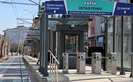 Alikahya istikametinde 6 durağın tabelası asıldı