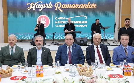 Başkan Özarslan Doğu Karadenizlilerle İftar Sofrasında Buluştu