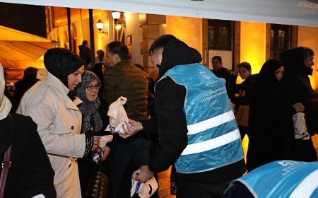 Büyükşehir’den kandil simidi ikramı