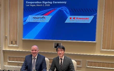 Bosch Rexroth ve Kawasaki’den Dev İş Birliği: Otonom   Makineler ve Hidrojenle Geleceğin Şantiyeleri Şekilleniyor