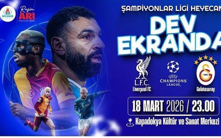 Dev Ekranda Liverpool - Galatasaray Maçı Heyecanı