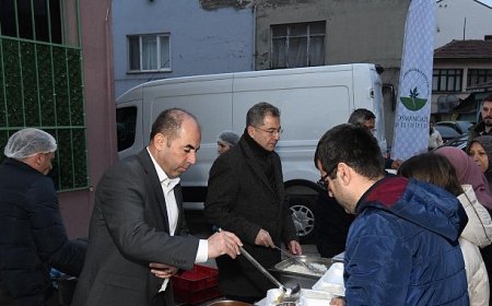 Osmangazi’de Ramazan’ın Son Sofrası Gülbahçe’de Kuruldu