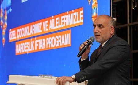 Canik'te Gönül Sofraları Özel Çocukları Ağırladı