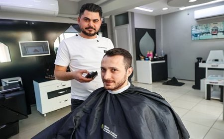 Buca Belediyesi berberleri unutmadı