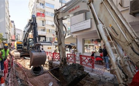 Alsancak’ta yağmur suları artık doğrudan denize ulaşacak