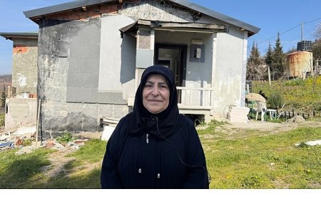 Büyükşehir, yangın mağduru aileyi ayağa kaldırdı