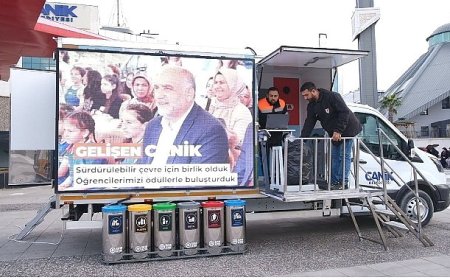 Canik Belediyesi'nden Aile Ekonomisine Dev Katkı: Atıklar Kazanca Dönüşüyor