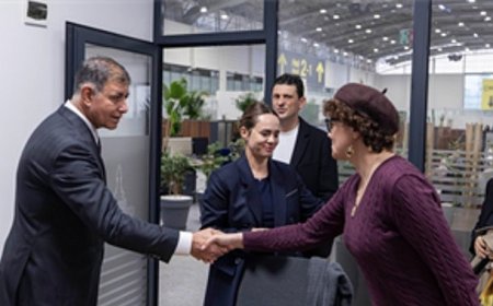 Minguzzi ailesinden Başkan Tugay’a ziyaret