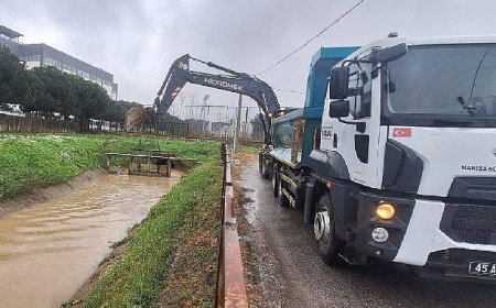 Büyükşehir ve MASKİ Ekipleri Yağışa Karşı Teyakkuzda