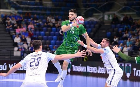 Nilüfer Belediyespor Macaristan’dan avantajlı dönüyor