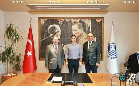 Başkan Topuz’dan Başkan Mandalinci’ye Ziyaret