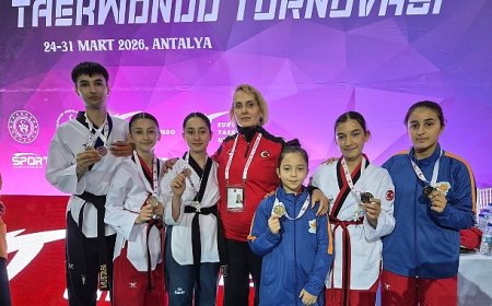 Uluslararası şampiyonada madalya yağmuru