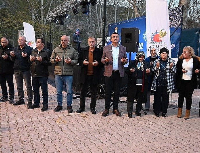 İftar sofrası Beldibi'nde kuruldu