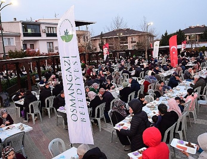 Osmangazi’de Gönül Sofraları Yenibağlar’da Kuruldu