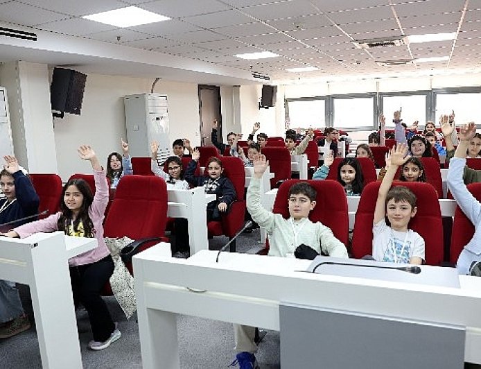Çankaya'da Çocuk Meclisi Kuruldu