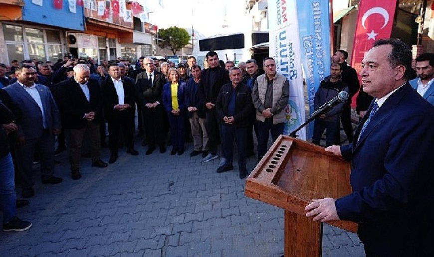 Başkan Dutlulu Gelenbe’de 4 Milyon Euro'luk Altyapı Yatırımını Başlattı