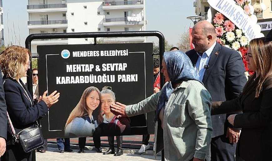 Deprem Kayıplarımıza Adanan Park Açıldı