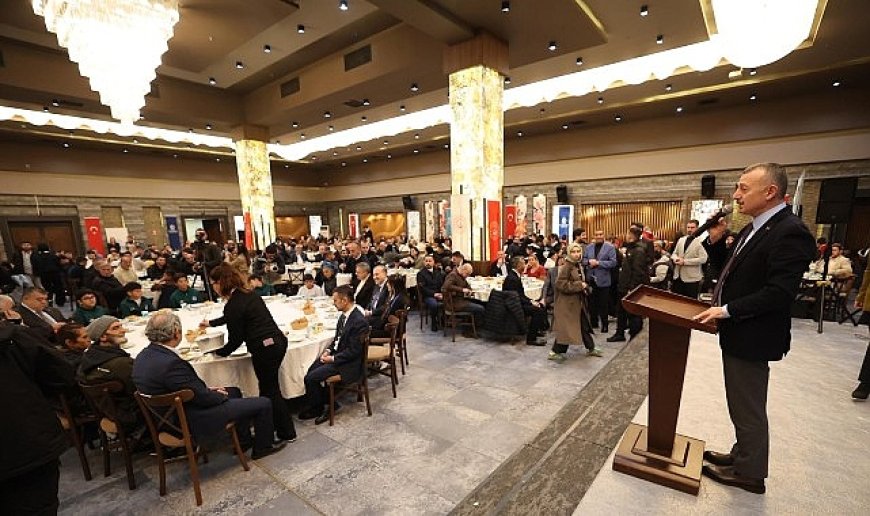 Başkan Büyükakın, Roman iftarına katıldı