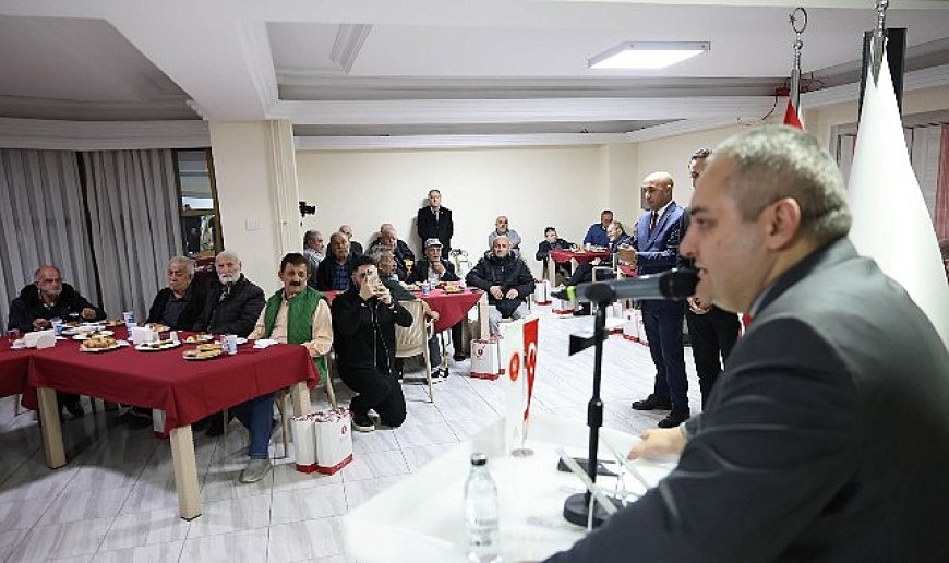 Başkan Mesut Özarslan ve Eşi Filiz Özarslan, Konukevi Sakinleriyle İftar Sofrasında Buluştu