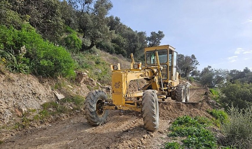 Başkan Çerçioğlu’nun Çalışmalarıyla Kırsal Mahallelerin Yolları Yenileniyor