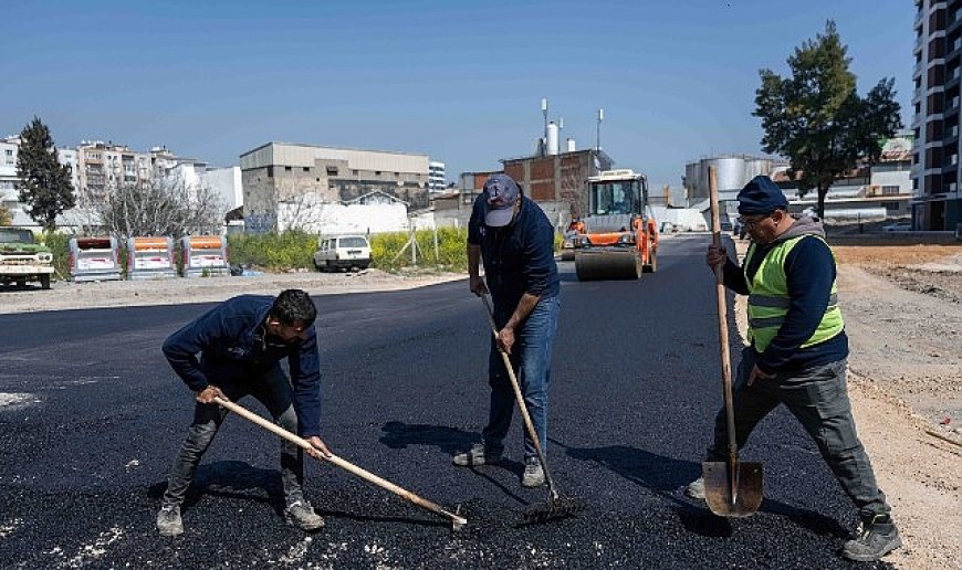 Bornova’da yol çalışmaları hız kesmiyor