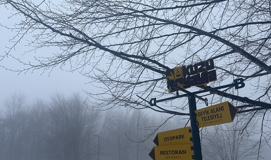 Kuzuyayla’da bayram ve kar sevinci bir arada