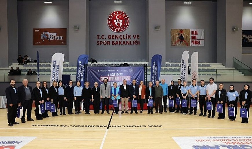 2. Geleneksel Açık Masa Tenisi Turnuvası Düzenlendi