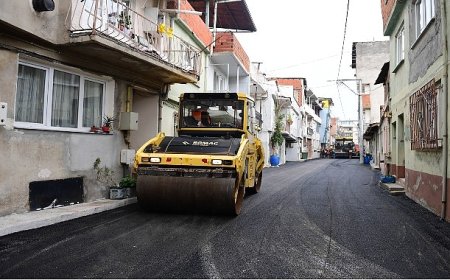 Osmangazi Belediyesi Asfalt Yenileme Çalışmalarını Sürdürüyor