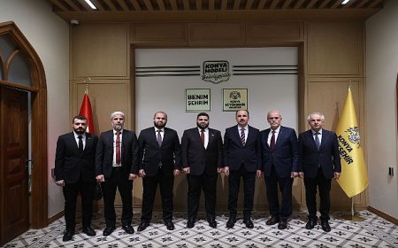 Suriyeli Heyet TDBB Akademi Kapsamında “Konya Modeli Belediyecilik” Çalışmalarını Yerinde İnceledi