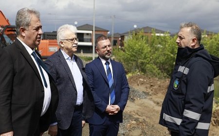 Başkan Deveciler, Altınyol Caddesi’ndeki Altyapı Çalışmalarını İnceledi