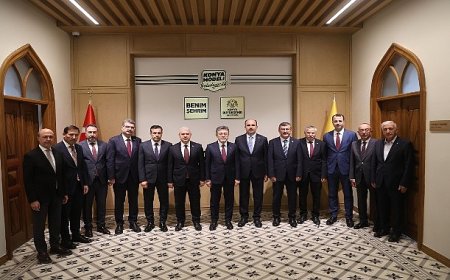 Tarım ve Orman Bakanı Yumaklı Başkan Altay’ı Ziyaret Etti