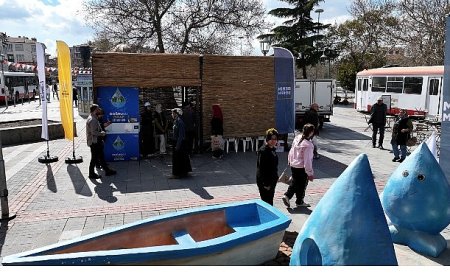 KOSKİ Tarım Haftası’nda Açtığı Stantta Su Tasarrufu Bilgilendirmesi Yapıyor