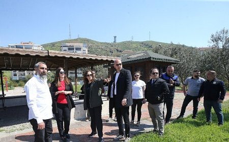 Karşıyaka’nın parklarına modern dokunuş