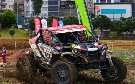 Trabzon Offroad Yarışı'nda Alver ve Oğuz Zirvede