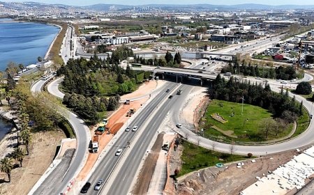 İzmit sahil bağlantı kolu trafiğe kapatılıyor