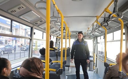 Halk Otobüslerine Yönelik Denetimler ve Kontroller Yapılıyor